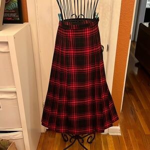 Vintage Pendleton Plaid Skirt-Size 4